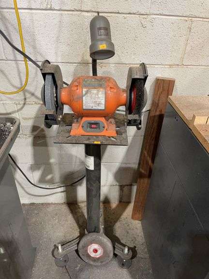 Central machinery, 8 inch bench grinder image