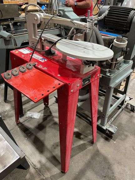 Hawk woodworking, tools scroll saw. image
