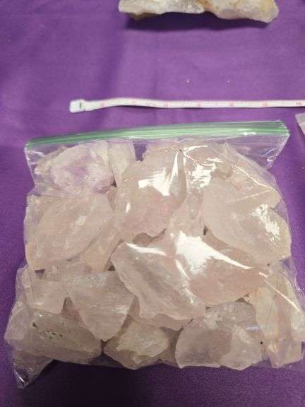 Lot Fine Rose Quartz Hog Mine USA some Cutter 500+ grams image