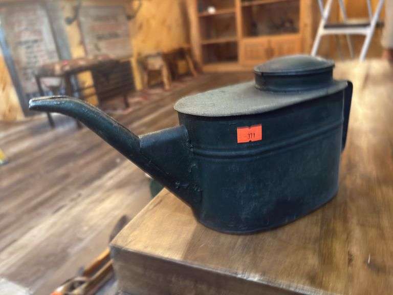 Antique spout pot image