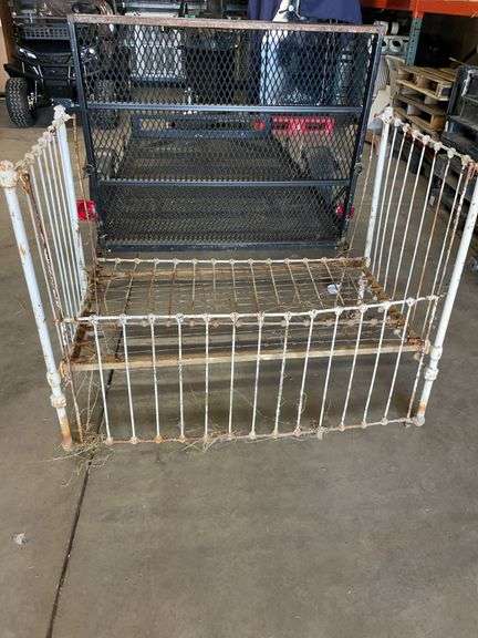 Antique crib