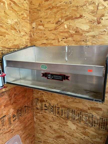 Aluminum trailer shelf image