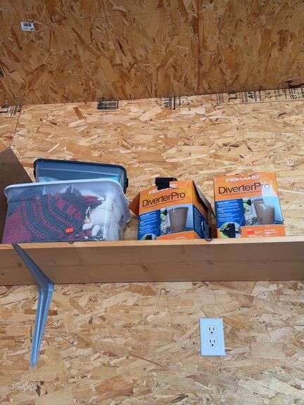 Assorted boxes of diverted pro rain water divertor image