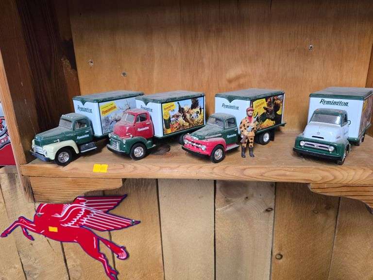 4 Die Cast Remington Collectible Trucks image