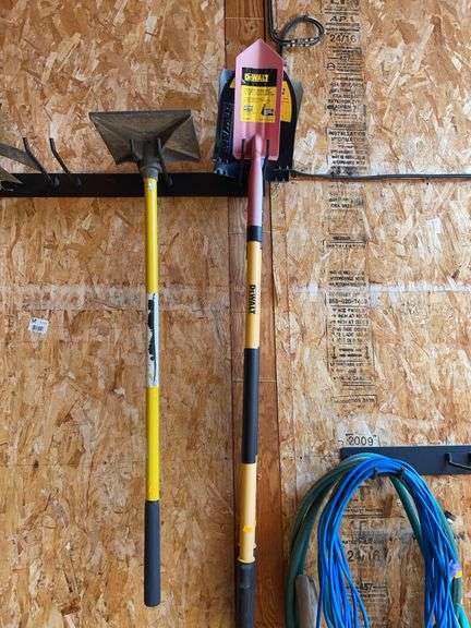 DeWalt Yard Tools: Three shovels and a tamper image