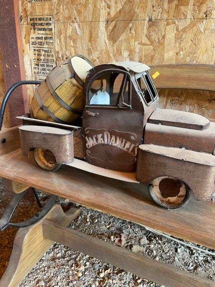 Jack Daniels metal truck image