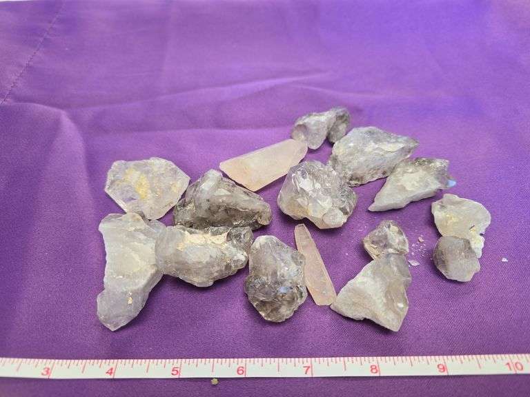 Crystal points quartz 16 Oz. image