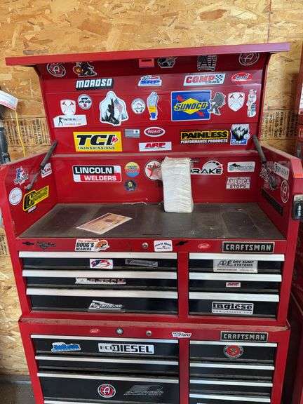 Craftsman tool box with soft close drawers image