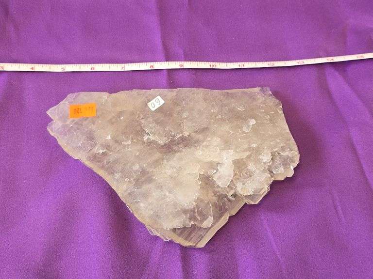 Crystal Quartz Brazil Faden Tabular Floater 1 Lb. 4 Oz. image