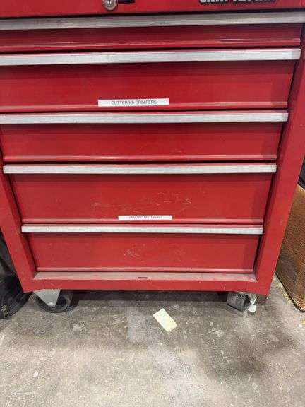 Craftsman 4 drawer toolbox (Contents Not Included) image