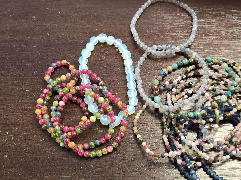 Assortment of Beaded Bracelets image