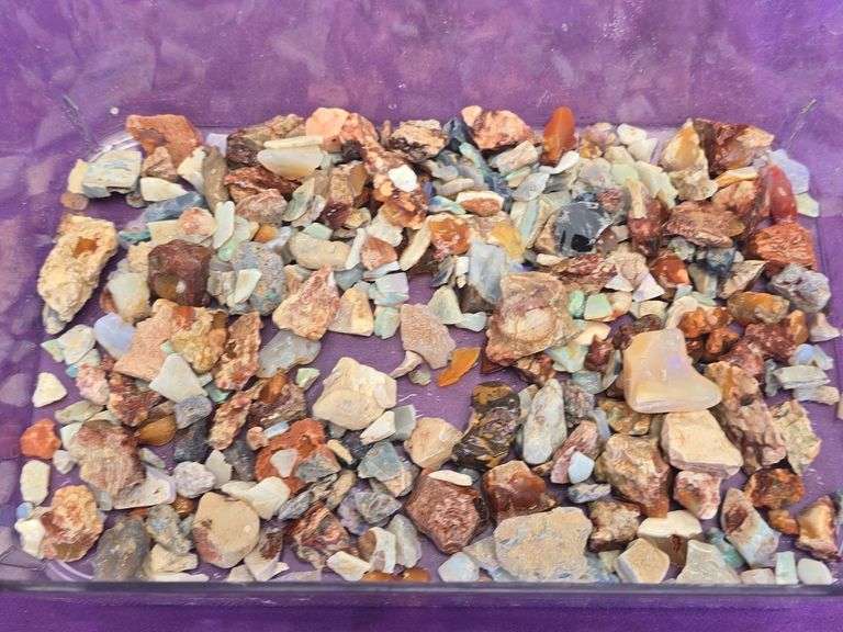 Mixed Mexican, Brazilian, Australian Opals 1 Lb. image