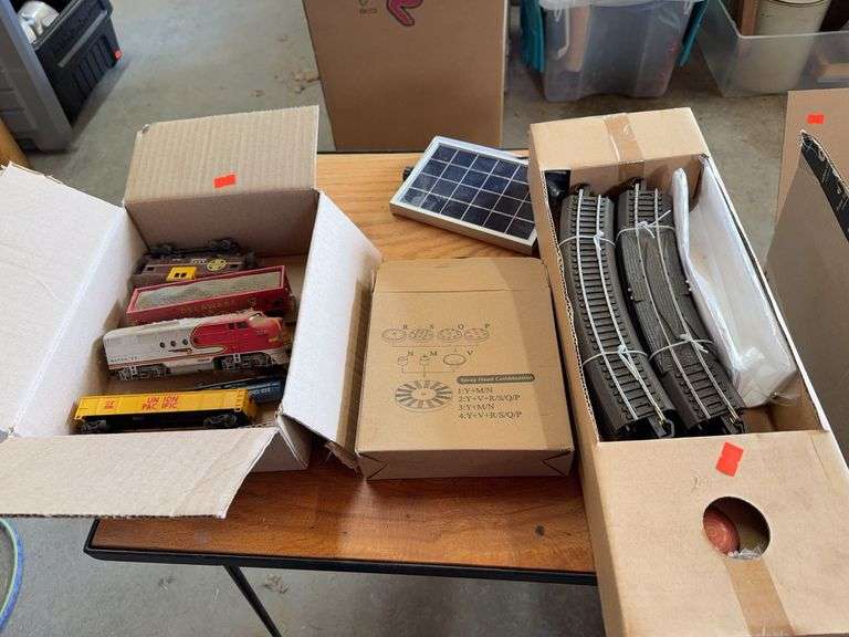 Model trains image