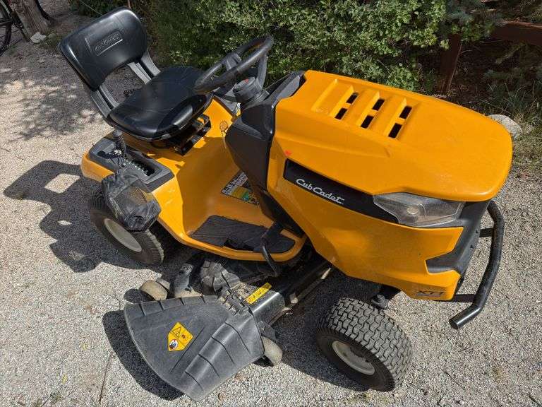Cub Cadet riding lawn mower. Excellent condition image
