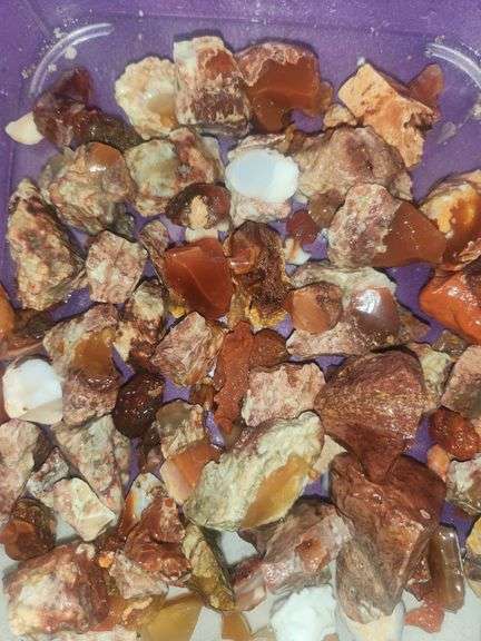 Mexican Opal Carvers fire opal 450 grams image