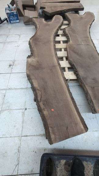 Live Edge Slab: Black Walnut