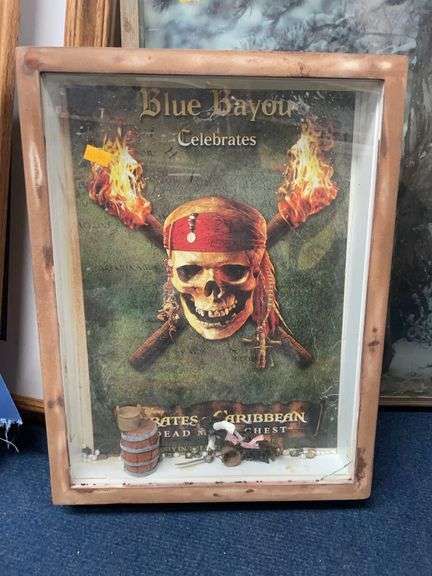Pirates of the Caribbean shadowbox image