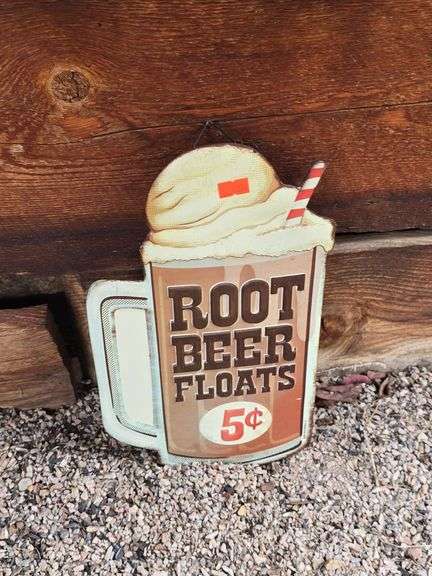 Root Beer Float Metal Signs image
