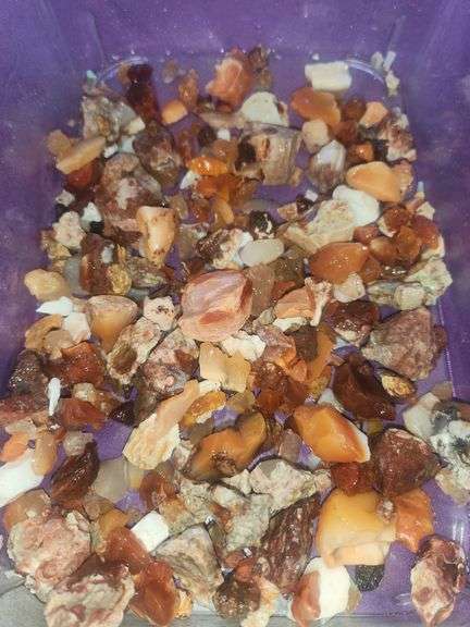 Fire opal rough Mexican opal carvers 450 grams image