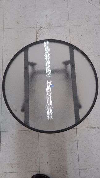 glass-top table