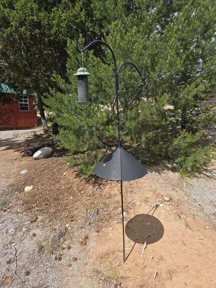 Shepards Hook w/ Bird Feeder image
