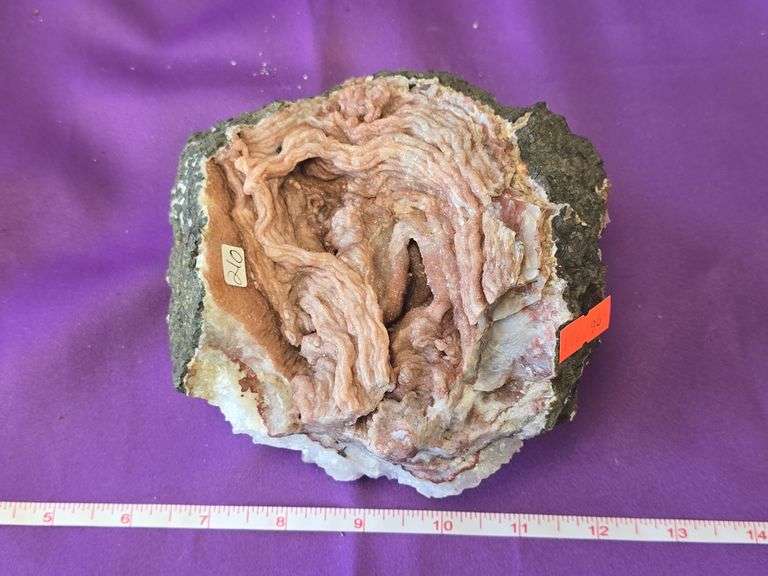 1.75 Kilo XL Himalayan Druzy 2 sided Pink Quartz Zeolite image