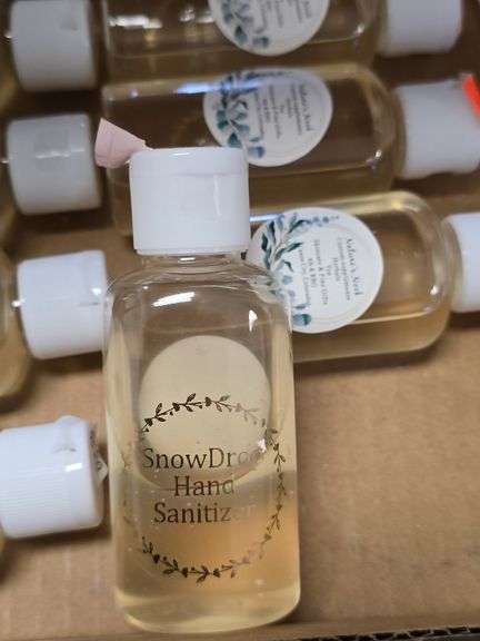 15 pc Thieves oil Aloe custom Hand Sanitizer Bottle lot image