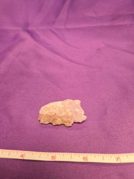 Terminated Rose Quartz Display Brazil Mineral Specimen image