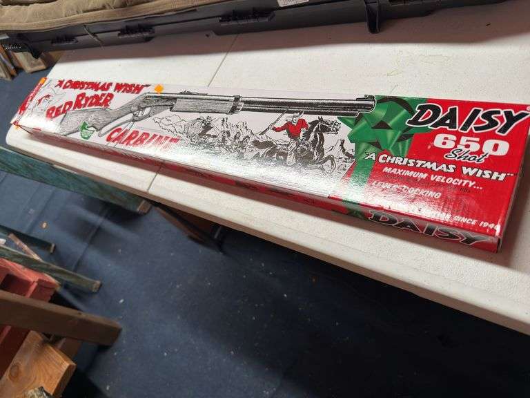 Red ryder BB gun. New in box image