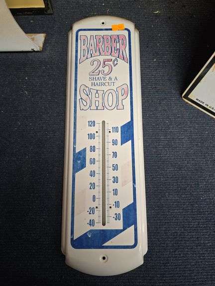 Barber Shop Thermometer image