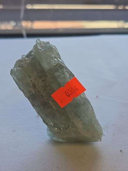 Large Blue Aquamarine Crystal Pakistan 7 Oz. image