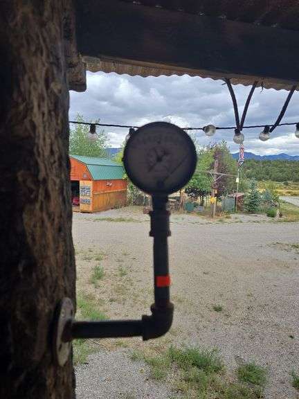 Pressure Gauge Wall Decor image