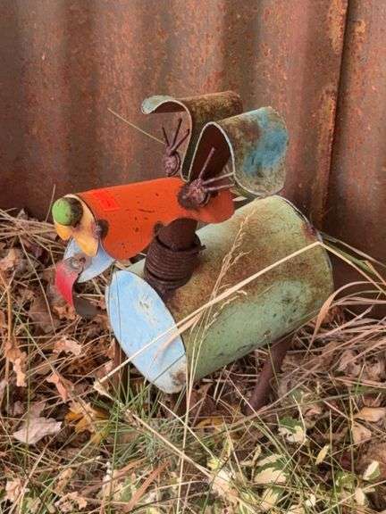 Metal yard decor “Dog” image