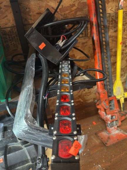 Assorted wiring, harnesses switches, brackets, and LED bar image
