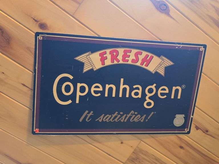 Authentic Copenhagen Metal Sign image