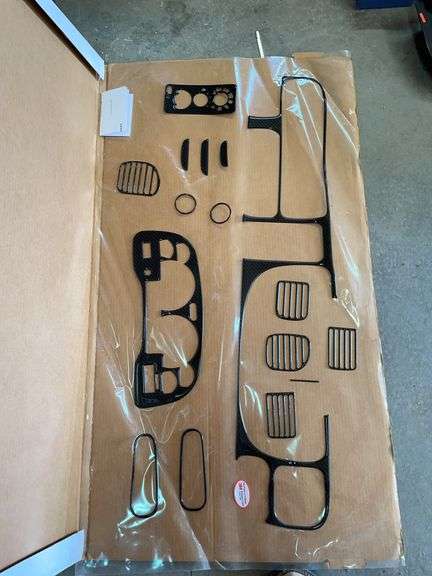 Carbon fiber dash kit for 98–01 Dodge truck image