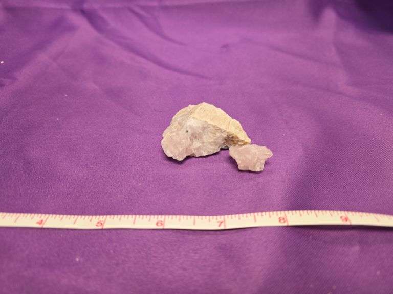 Rare Terminated Rose Quartz Display Brazil Mineral Specimen image