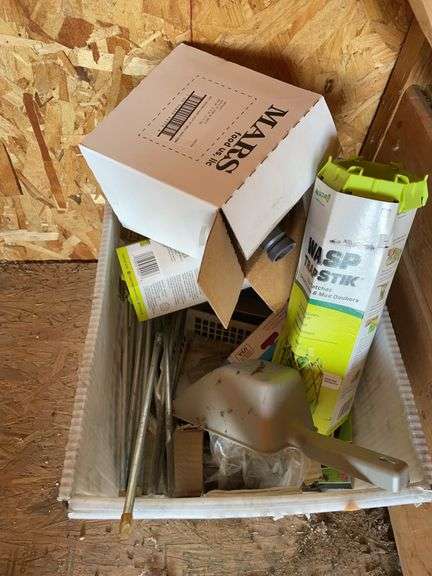 Box of wasp traps, and miscellaneous image