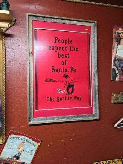 Santa Fe Framed Picture image