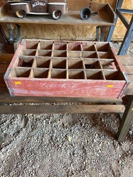 Vintage Coke crate image