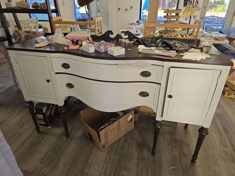 Antique Buffet (Contents Not Included) image