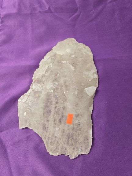 Rare FADEN QUARTZ Slab CURVELO BRAZIL 1.2 Kilo image