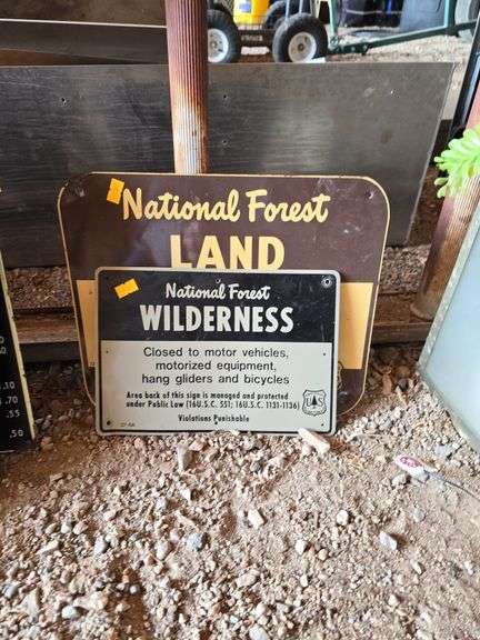 National Forest Signs image