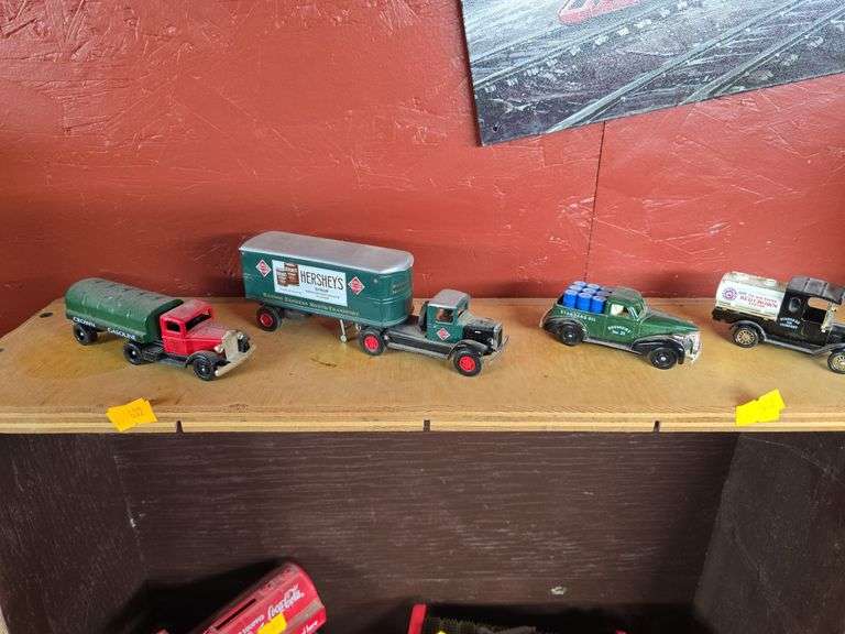 4 Die Cast Collectible Trucks image