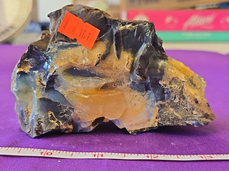 XL Boulder Opal Jelly Crystal Opal in host 1 Lb. 5 Oz. Carver opal image