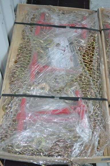 9200LB RATCHETBINDERS &G70 CHAINS image