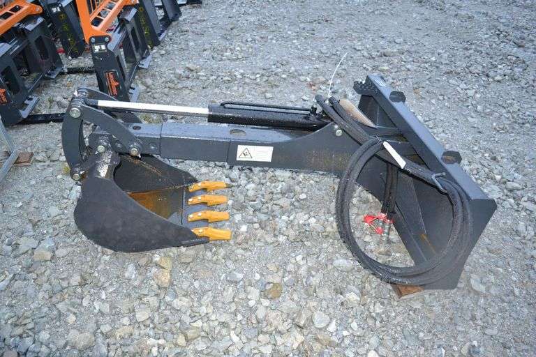 Big Arm Backhoe for Skidsteer image
