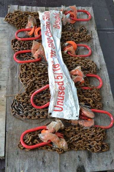 7 ft Double Legs Lifting Chain Sling image