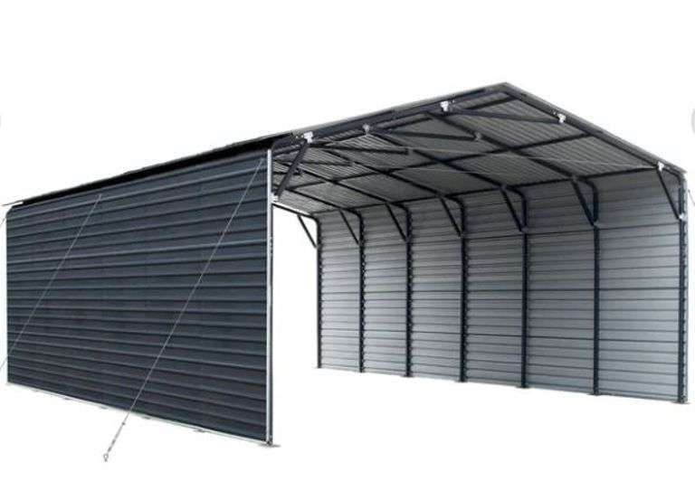 20x30 Metal Building w/Sidewalls image