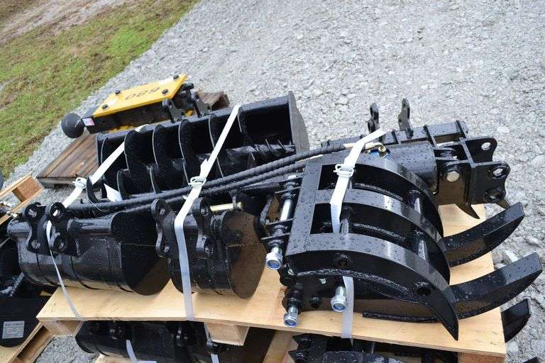 9 Attachments for Mini Excavators 12EX-ATA image